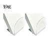 Non Scratch Book Ends for Bookshelves 1 Pair Acrylic Bookends, Clear Holders Shelves, Decorative Arch Desktop Stand School Stopper, Bookshelf