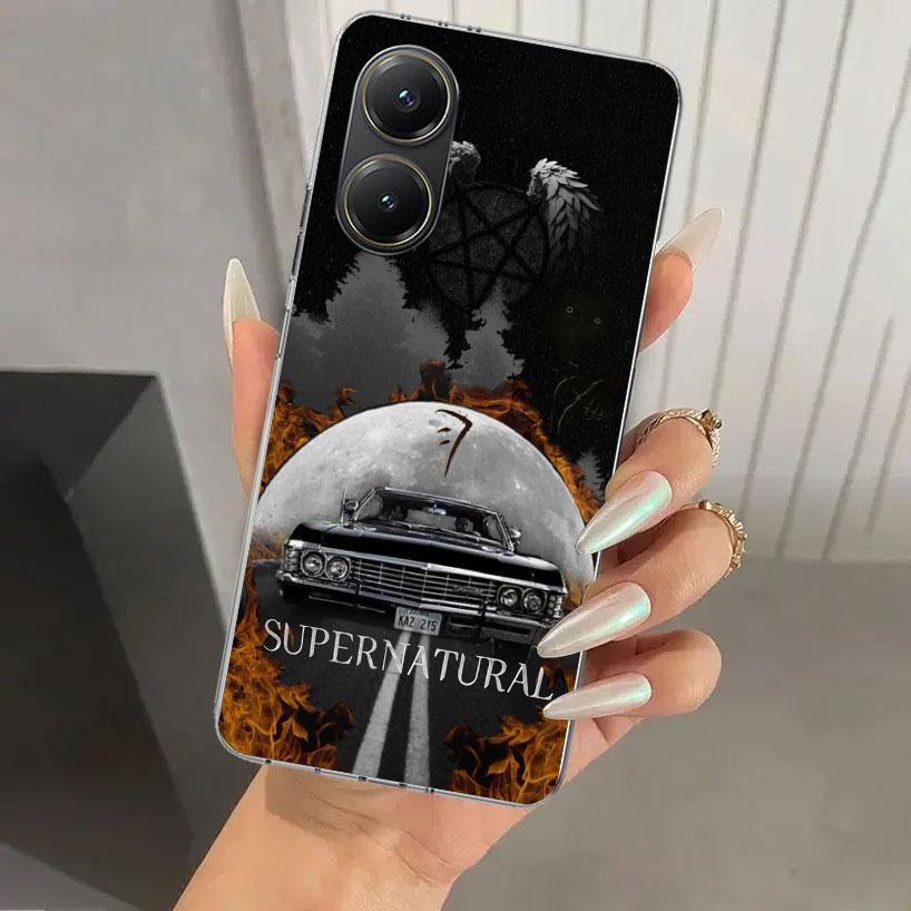 Angel Castiel Supernatural Phone Case for Xiaomi Poco X5 X6 X7 Pro F7 Ultra M7 Redmi 15 15C 13 13C 12 12C 10 10A 10C 9 9A 9C 9T