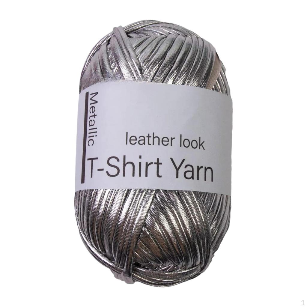 Metal T -shirt Thread, Soft Tissue Bright Fabric Thread for Blankets, Keys, Beginners