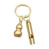 Survival Whistle Vintage Brass Coaching Whistle Auspicious Car Keychains Pendant Referee Training Whistles Outdoor Survival Tool