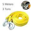 3 Ton Capacity Car Tow Cable Hooks Included Trailer Straps Pull Rope Heavy Duty Tow  Trailer Use