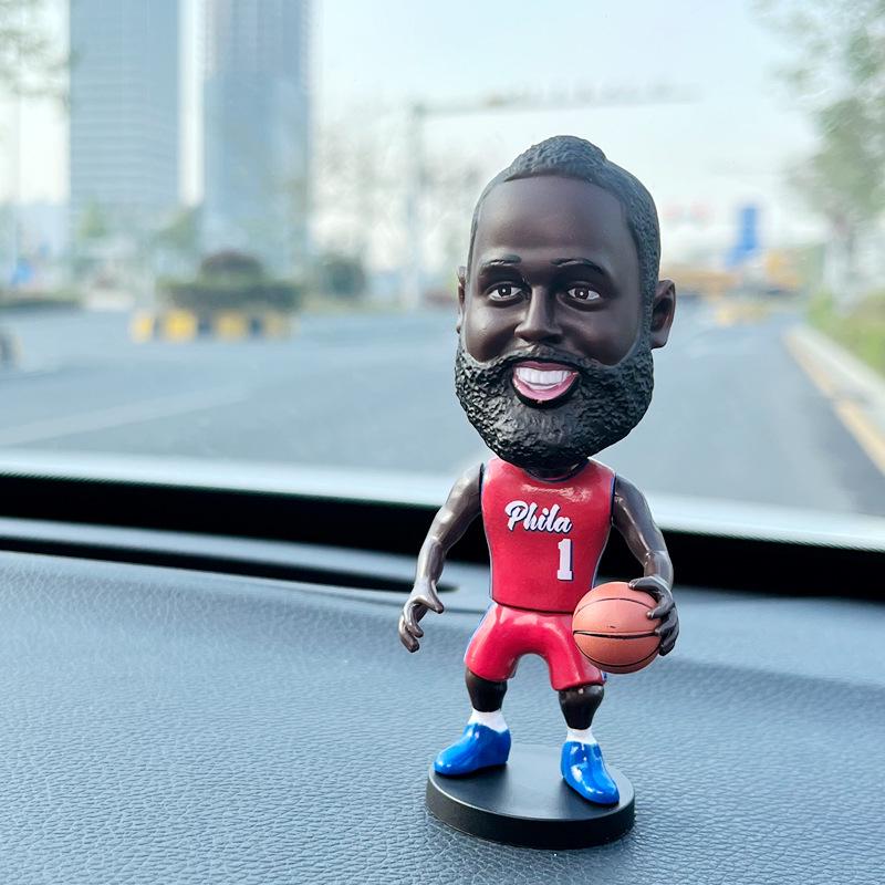 CR7 & Neymar Bobblehead Doll - Football Star Car Ornament Gift for Boys