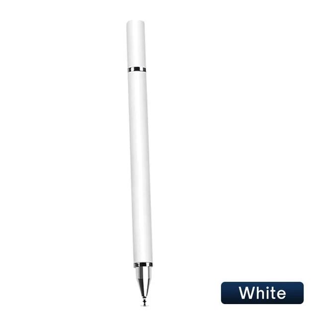 

3/1Pcs Smart Tablet Phone Universal 2 in 1 Capacitive Stylus Pen Drawing Pens for iPhone/Android All Capacitive Touch Screens білий