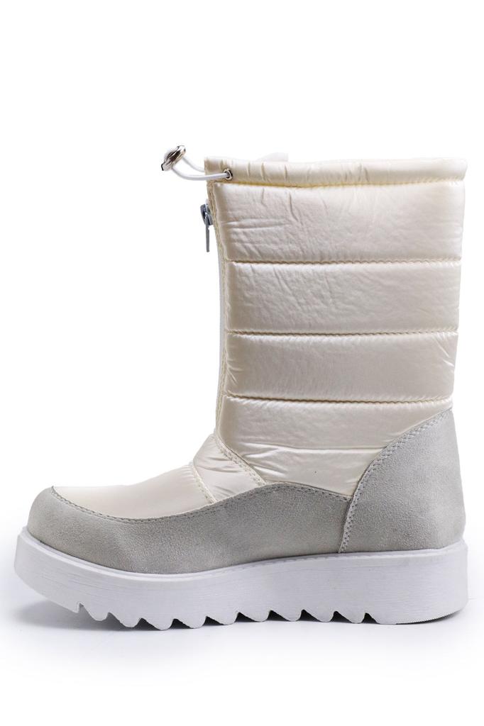 Women Modern Stylish Fashion Boots Boots Faux Leather Black Snow Boots