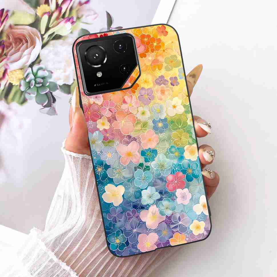 For Asus ROG Phone 9 5G Case Popular Pattern Painting Silicone TPU Black Cover For Asus ROG Phone 9Pro 9 PRO 5G Phone Cases Capa
