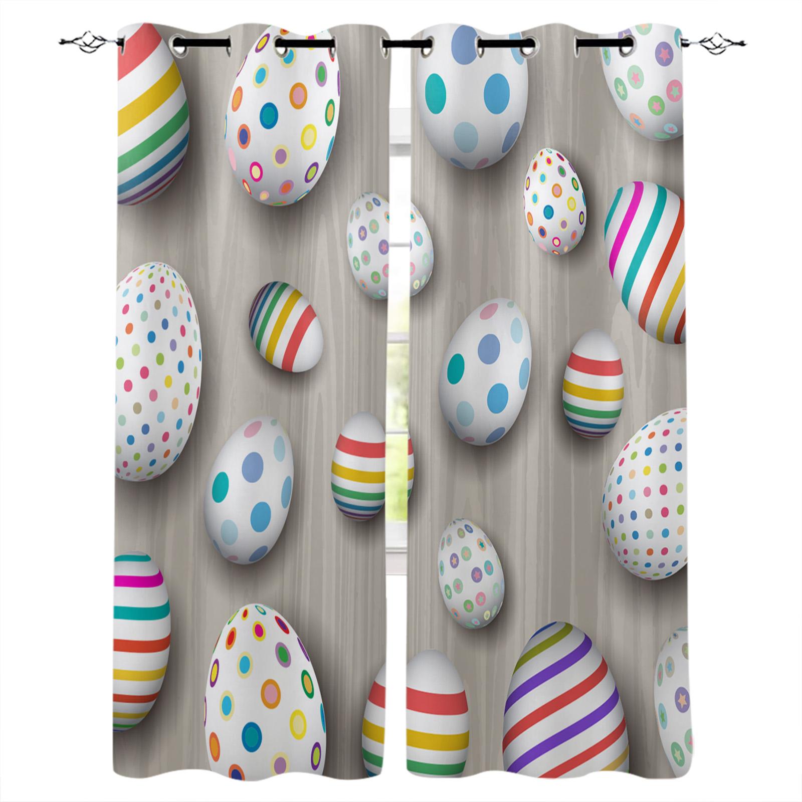 Пасхальные яйца Цветные украшения с любовью Домашние шторы Товары для дома Гостиная — фото 11