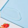 Kitchen dining table mat tableware non-slip and anti-scalding silicone placemat, high temperature resistant placemat