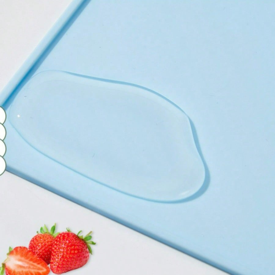 Kitchen dining table mat tableware non-slip and anti-scalding silicone placemat, high temperature resistant placemat