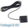 GPS Navigation Antenna with SMA Male Connector Vehicle Waterproof Active GPS Antenna for Car Stereo Head Unit GPS Navigation System Module Truck