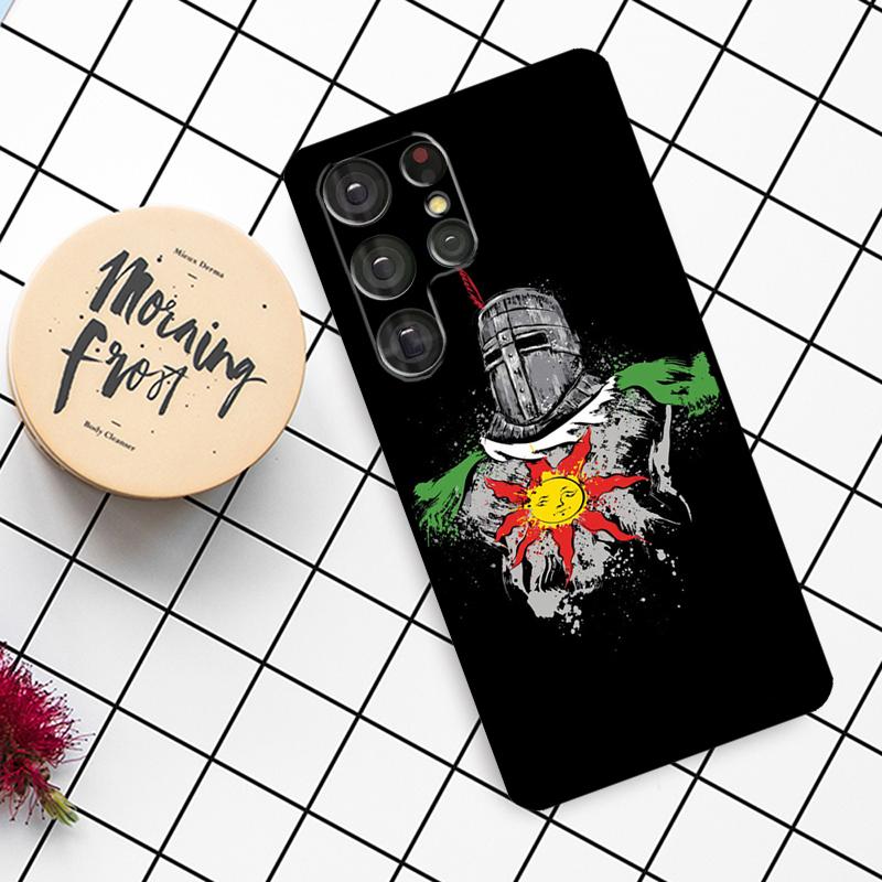 Praise the Sun Dark Souls Case For Samsung Galaxy S24 FE S20 FE S21 S22 S23 S24 S25 Ultra S9 S10 S25 Plus Phone Cover