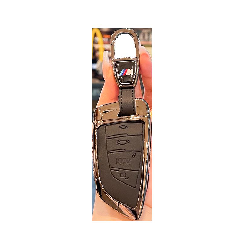 Compatible Key Cover for BMW X Series, 7/5/3 Series, and i3 Models