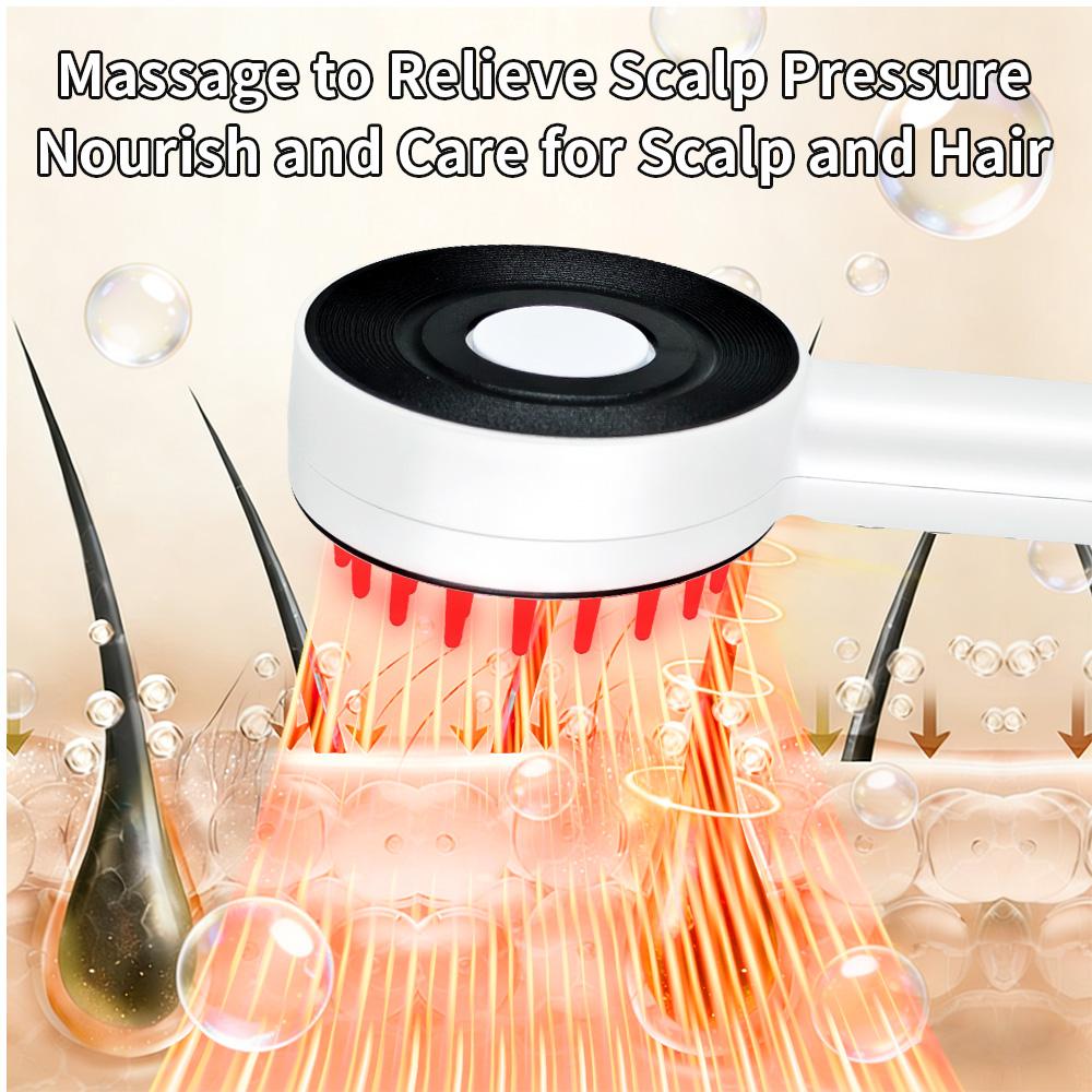 Electric Scalp Massage Comb for Hair Growth, Red Light Spray Hair Growth Comb with Essential Oil Applicator