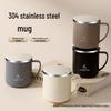 304 Stainless Steel Insulated Coffee Mug with Lid for Men and Women