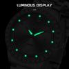 Men Watch Waterproof Diamond Luxury Luminous Calendar Quartz Wristwatch For Men Stainless Steel Fashion Business Watch Men
