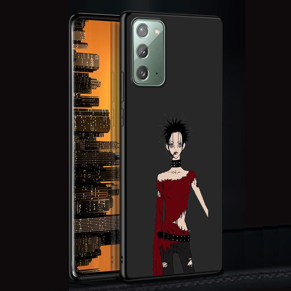 Anime Nana Osaki Phone Case for Samsung Galaxy Note 20 Ultra 10 Lite 9 8 S22 Plus M31 M30s M11 M12 M21 TPU Black Soft Cover