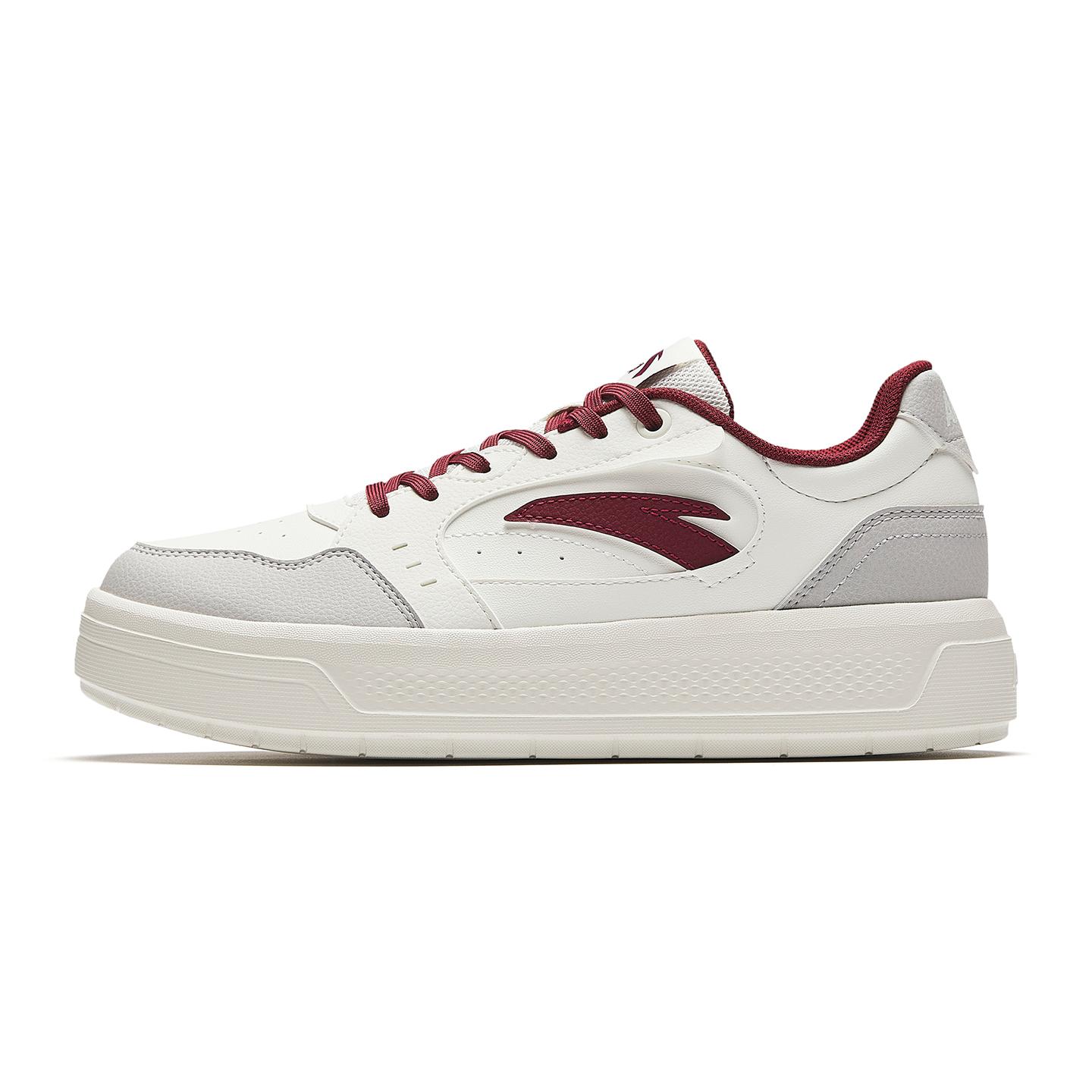 

Anta Light Breeze 2 Cushioning, Wear Resistant Skateboard Shoes Women s White Red 922618018-2 40