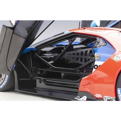 AUTOart 1/18 Scale Scale Model Kit 81710: Ford GT 2017 #67, 2nd Place In the LMGTE Pro Class At the 24 Hours of Le Mans In 2017