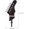 Wall Hook Guitar Shaped Wall Hooks Metal Resin Hooks Wall Mounted Vintage Decorative Hooks Rack Hangers for Hanging Clothes Coats Towels Keys Hats