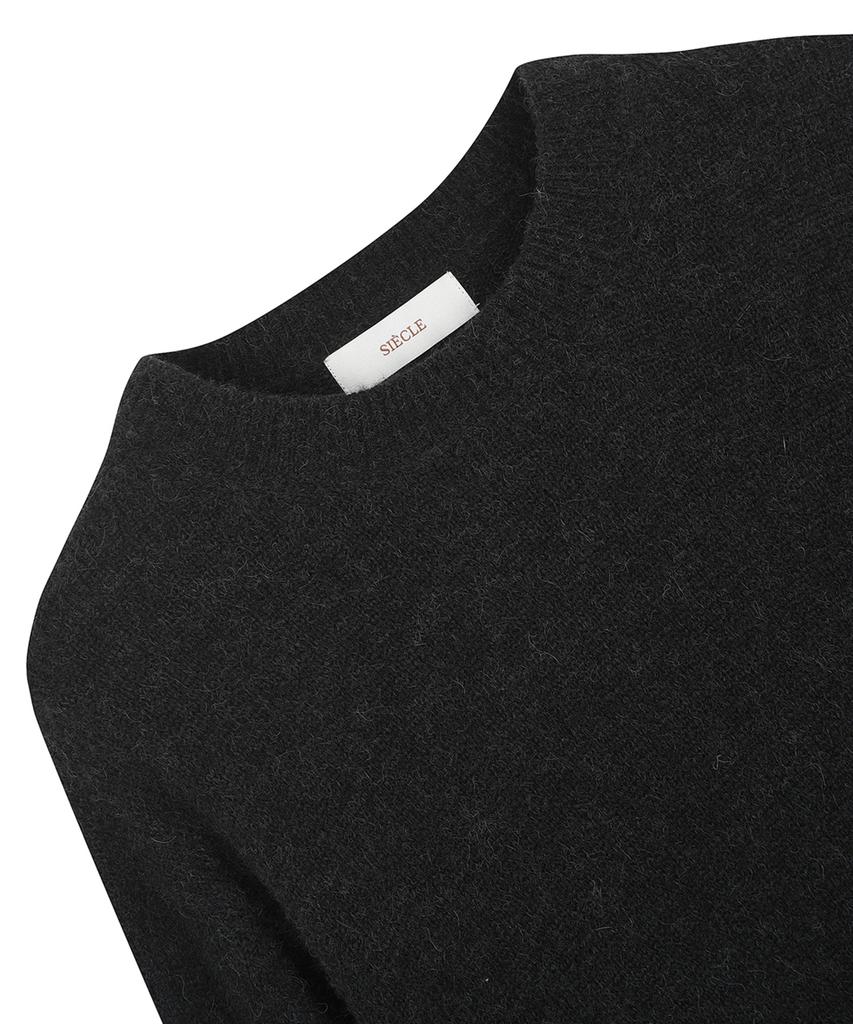 SIECLE Alpaca Round Knit (Black)