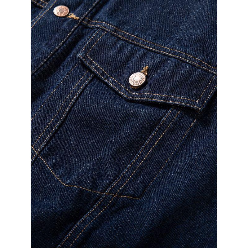 Men's Denim Jacket, Spring and Autumn Style, American Retro Versatile Top, Trendy Brand, Stylish and Cool Style, Loose Workwear Jacket