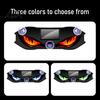 Led Devil Eye Car Decor Solar Eyes Light for Windshield, Window Warning Sign with Three Smart Modes, Auto Interior Night Lights LED Digital
