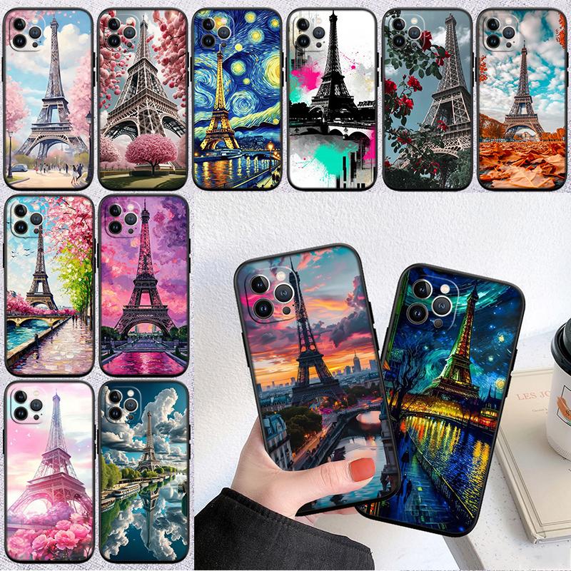 RP54 Paris Eiffel tower New High-End Shell Phone Case for OPPO A3 Pro A72 A74 A76 A77 A77S A78 A79 A94 A95 A18 A40M A58
