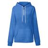 Women's Casual Fashion Long Sleeve Solid Color Zip Pullover Hoodies Sweatshirt Top
