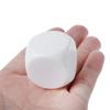 10Pcs/pack Dices Set Acrylic White Dices Teaching Props Game Accessories Mathematical Tools Round Corner Dices Set