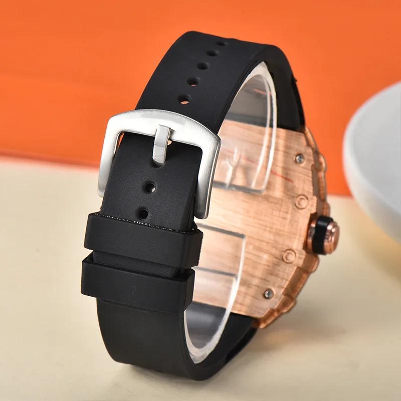 2025 Sports Wine Barrel-shaped Quartz Watch Fashion Casual Men's Watch