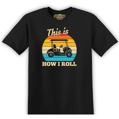 Så här kör jag Golf Unisex Vuxen T-shirt S-3XL