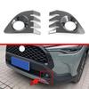 Front Fog Light Cover Trim Stickers For Toyota Corolla Cross Abs Carbon Fiber Car External Accessories Styling