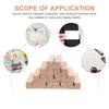 Gadpiparty Wooden Calendar Desktop Calendar Postcard Photo and Menu Beige 10-Pack Stands, Holders, Holders, Display,