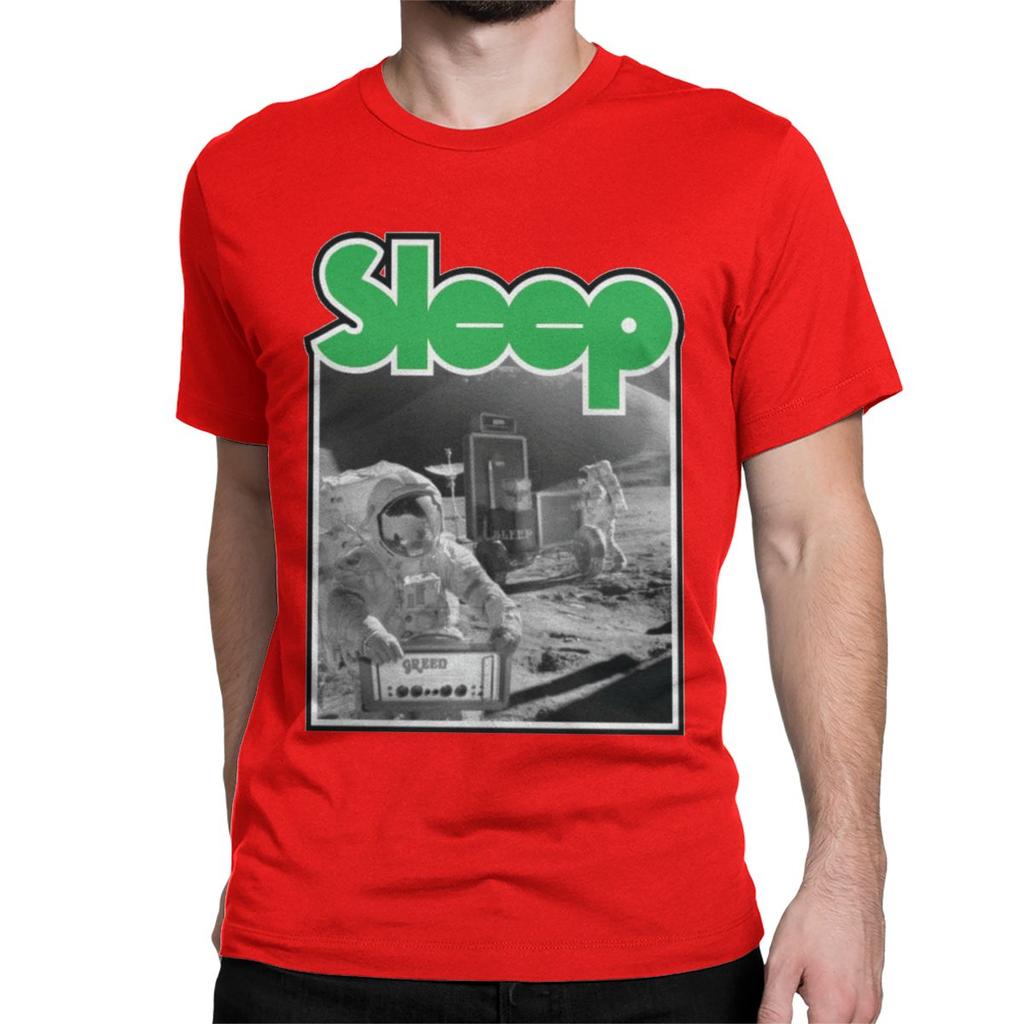 Sleep Doom Death Band Rock Metal Men Women T Shirt Sleep Stoner Funny Tee Shirt Short Sleeve Round Neck T-Shirt Cotton 6XL Tops