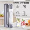 Sparkling Water Machine, Seltzer & Carbonator for Drinks, Soda Steaming Dispenser, Carbonator Machine with 2 BPA Free Bottles, Compatible with