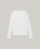 BETWEEN A AND B Eeeaa Tencel Epurée Long Sleeve Tee [White]