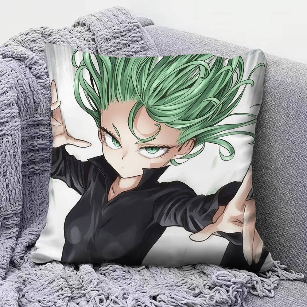 One Punch Man Tatsumaki Manga Home Sofa Cushion Covers and Aecorative Custom Pillow Covers
