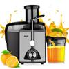1000W Electric Juicer Machine Wide Chute For Whole Fruit Juicer Extractor Juicy Vegetables Fruit Mixer Blender With Bottle