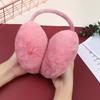 Autumn and Winter Students Ride Lovely Ears Warm Face Women's Earmuffs