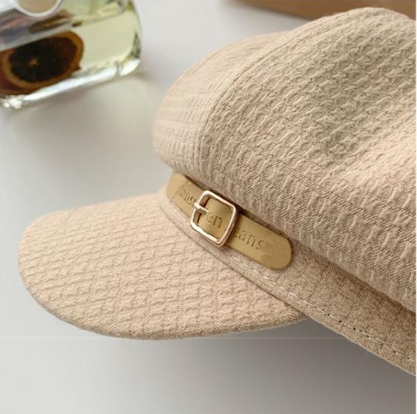 Damski Wszechstronny Beret Damski Zimowy Casualowy Kapelusz Retro