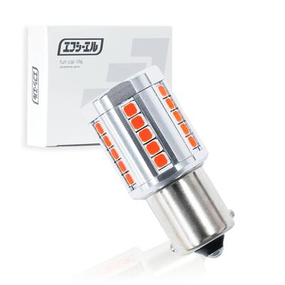 Fcl. T20 Rear Fog Lamp, LED Single Bulb, Red, 23 Rungs, Compatible with Vehicle