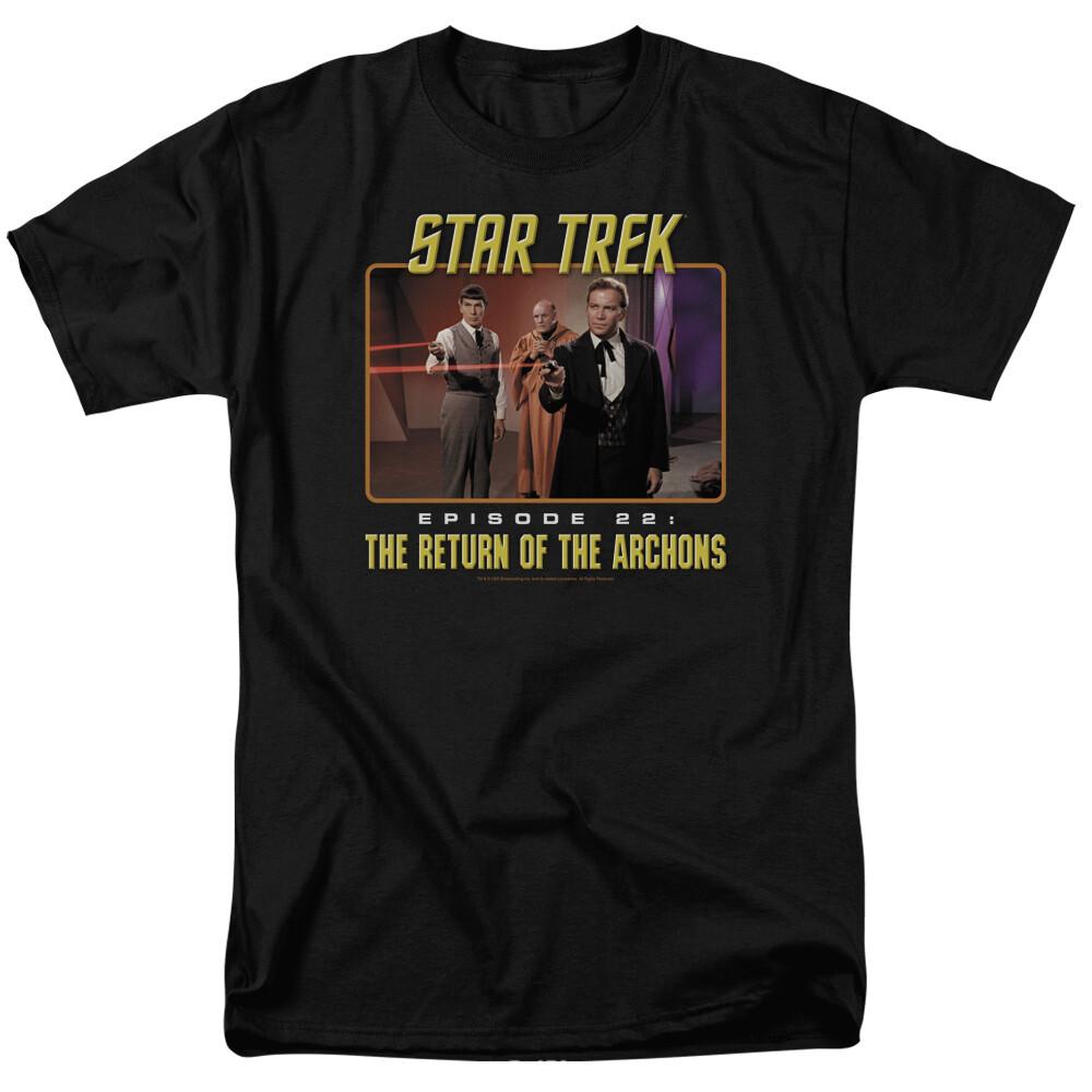 

Star Trek Episode 22 T Shirt Licensed Sci-Fi TV Classic Adult Tee New Black XXL