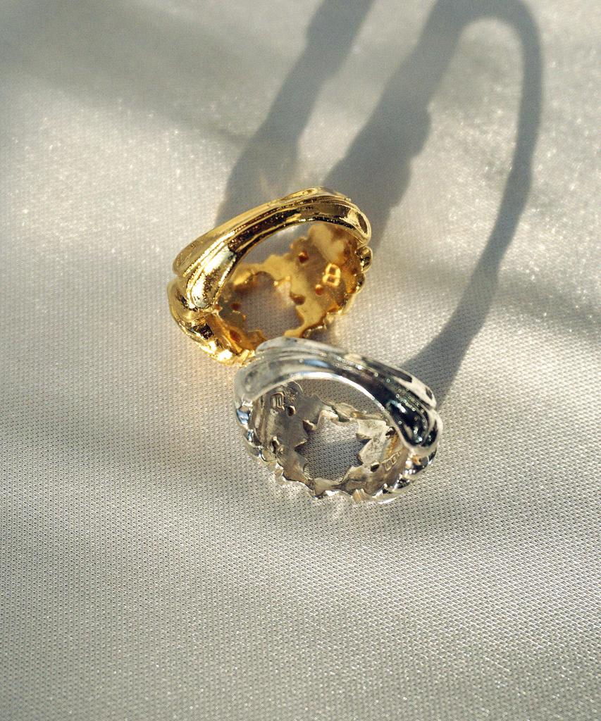 Bizarre Jewelry Angst Blüte Ring