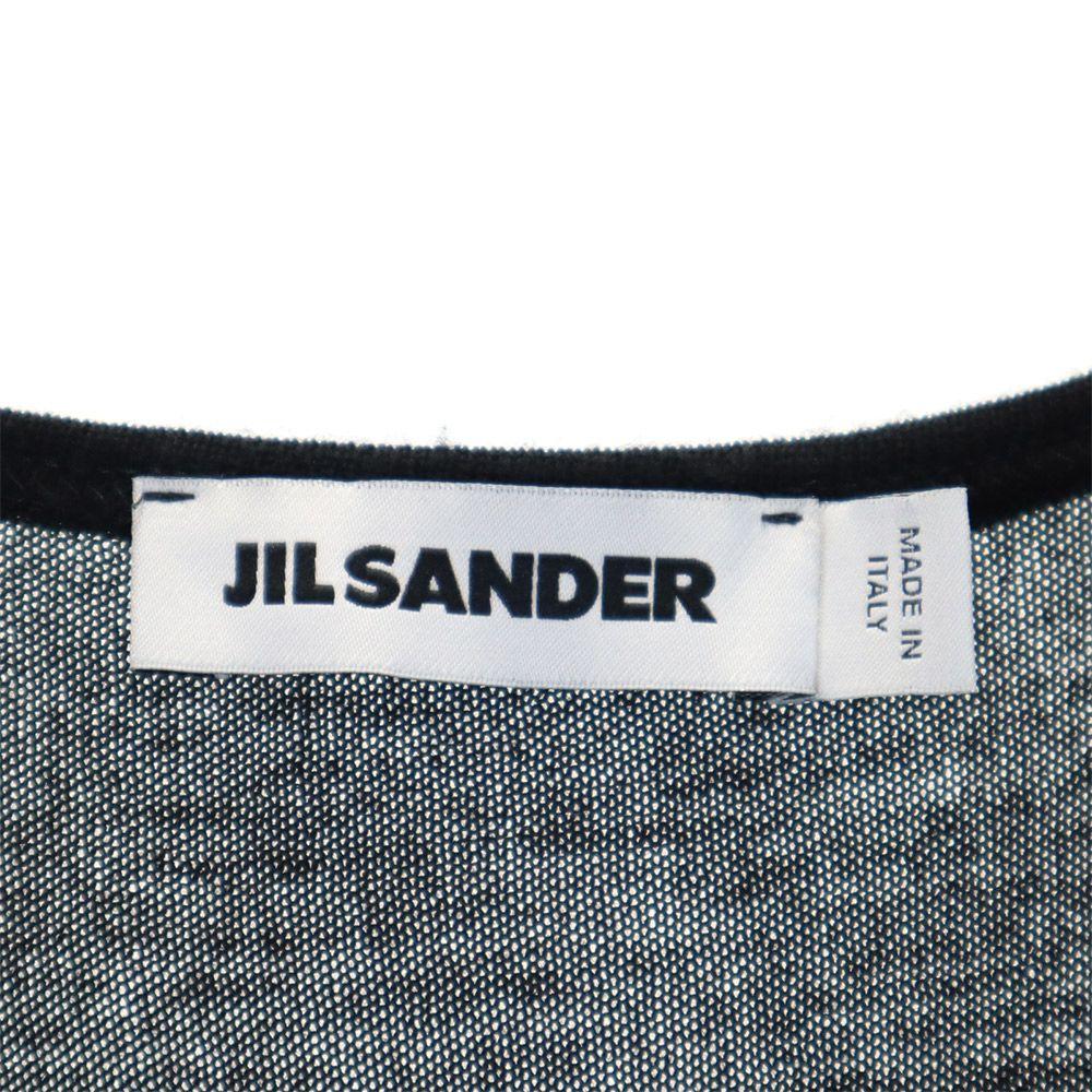 Jil Sander Laget i Italia Ullblanding Langermet strikket cardigan M Dame Brukt