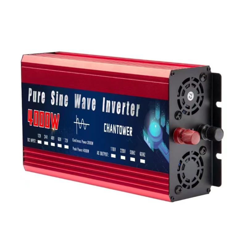 Pure Sine Wave Inverter 12V 220V 24V 110V 1000W 2000W 3000W 4000W 5000W DC To AC Portable Power Converter Car Solar Inverter
