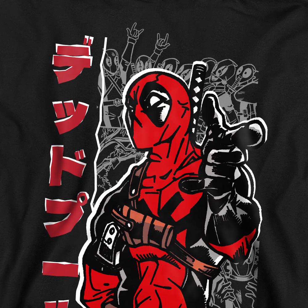 Deadpool Unisex Adult Japanese Sweatshirt