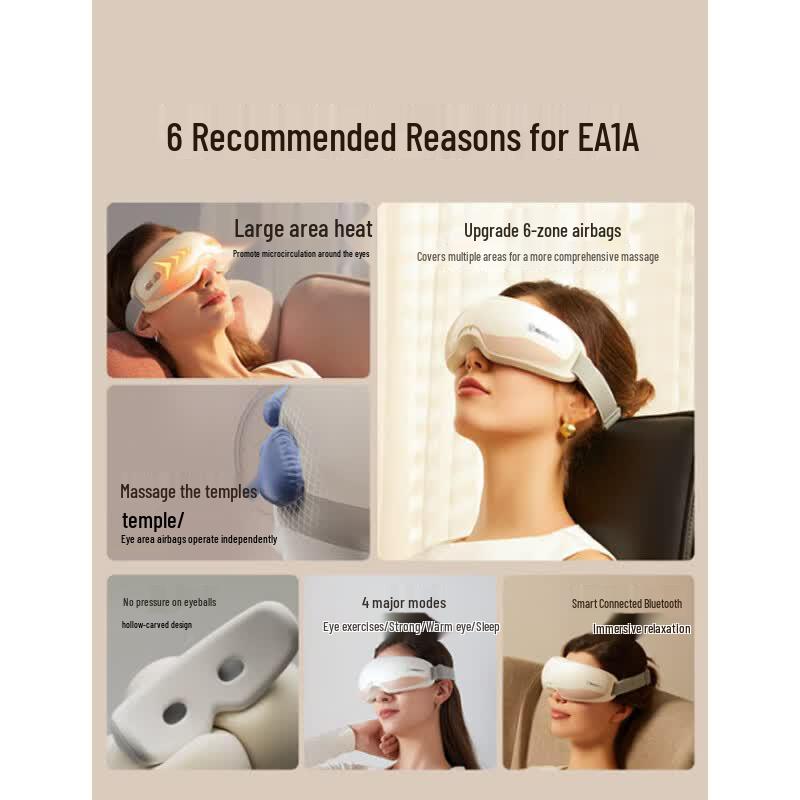 Westinghouse EA1A Foldable Hot Compress Eye Massager CN Plug (adapter Included)