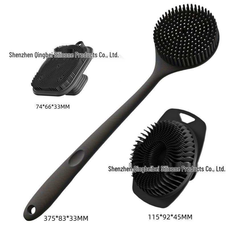 Upgraded Silicone Exfoliating Bath & Scalp Scrubber
