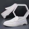 Fashion Handmade Men Leather Loafers Casual Driving Flats Leisure Walk Slip-on Shoes Comfy Male Moccasins Versatile Casual Leather Shoes