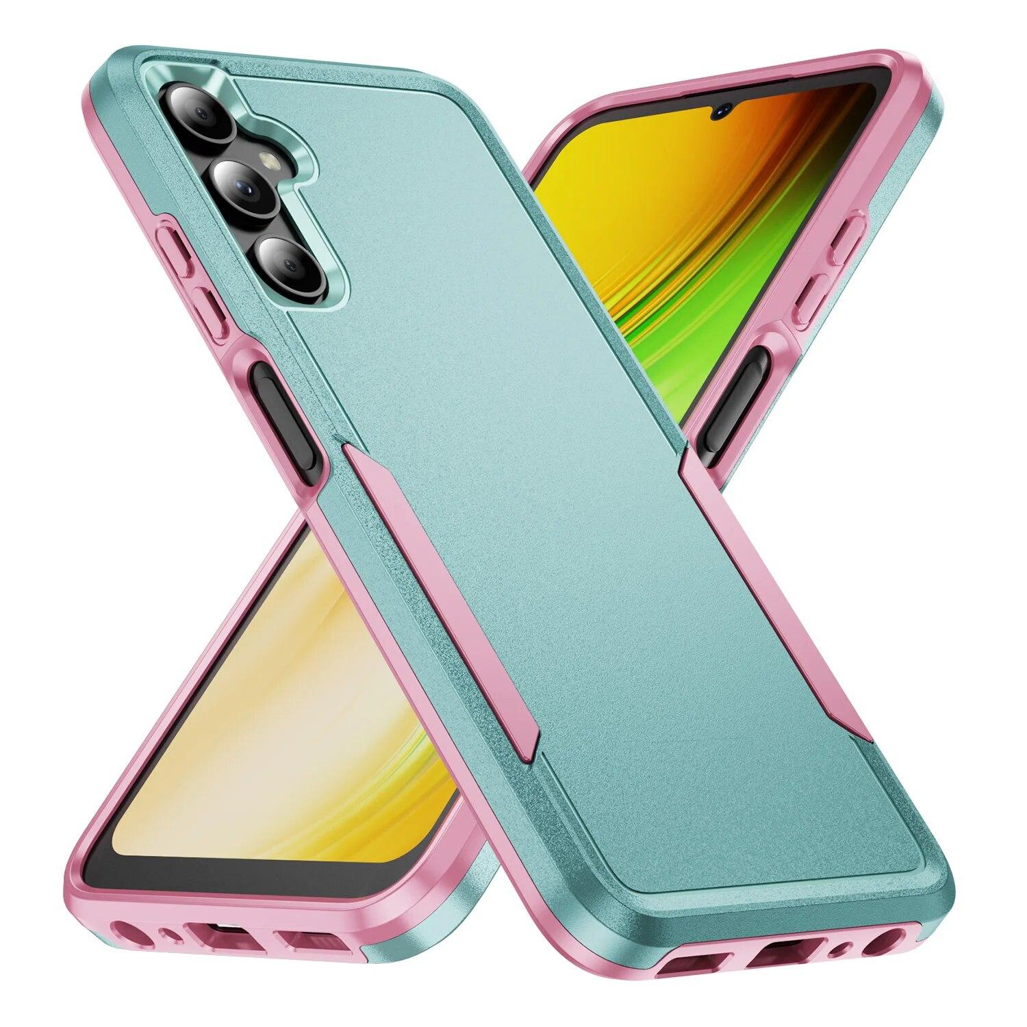 

Удобный прочный чехол для Samsung Galaxy S24 Ultra S23 FE S22 S21 S20 Plus A15 A55 A35 A54 A14 A53 A05S, аксессуары для телефонов for Galaxy A54 5G