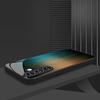 Blue and gold wire pattern black glass phone case suitable for Samsung Galaxy S26 S25 S24 S22 S21 S20 FE/Ultra/Plus anti drop